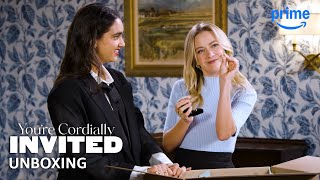 The Cast of You're Cordially Invited Unboxes the Plot