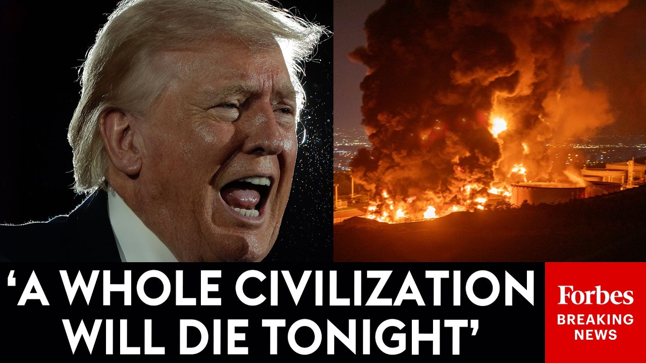 Video | BREAKING NEWS: Trump Issues Civilizational Threat To Iran Ahead Of Deadline