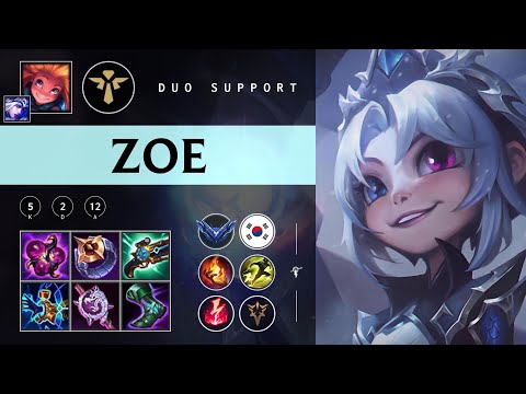 Zoe Support vs Morgana - KR Diamond Patch 25.22
