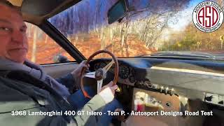 Video Thumbnail for 1968 Lamborghini 400 GT