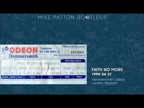 1990/04/27 Faith No More - Hammersmith Odeon, London, England