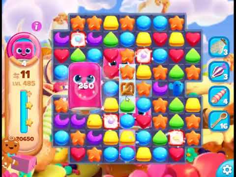 Cookie Jam Blast Level 485 - NO BOOSTERS 🍪 | SKILLGAMING ✔️