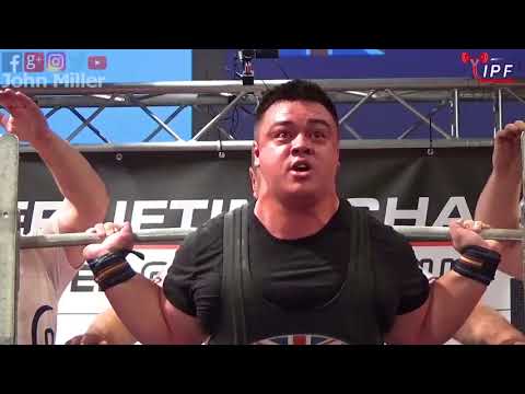 Jack Johnson - 935kg 9th Place 120kg - IPF World Open Powerlifting Championship 2017