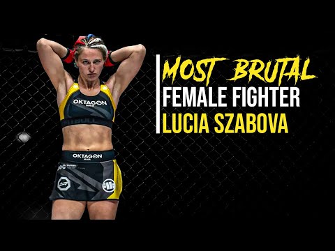 Her Last Fight Was A Demolition😳  Lucia Szabová Is Too Good