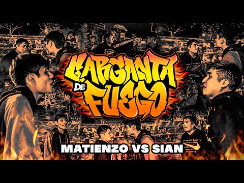#MATIENZO VS #SIAN (FINAL) // FECHA #4 GARGANTA DE FUEGO X RAPSODIA