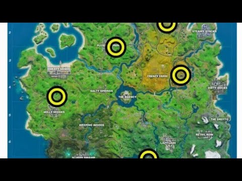 Find Shadow Safe Houses - All Locations Guide Fortnite