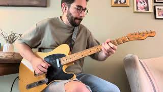 All I Wanted Was A Car - Brad Paisley (Guitar Solo Cover)