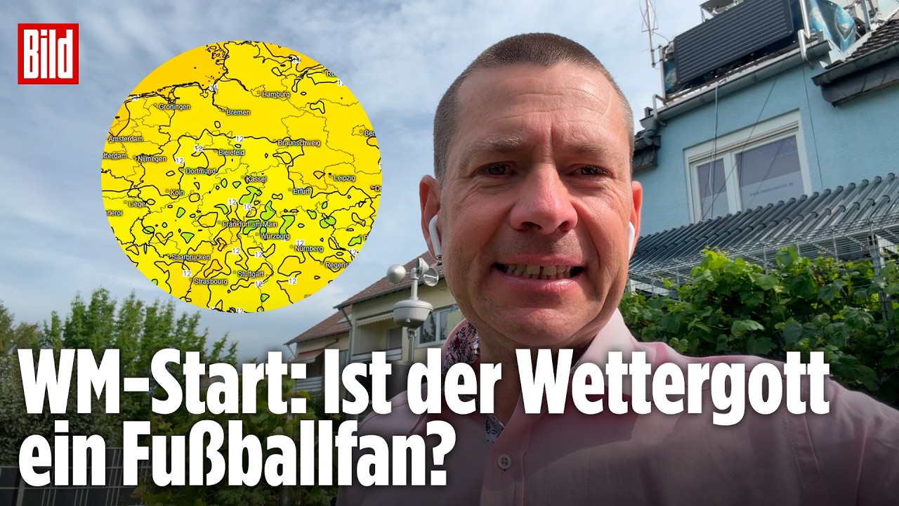 Wetter zur Fußball-WM 2026: Ist Public Viewing im Freien zum Deutschlandspiel möglich?