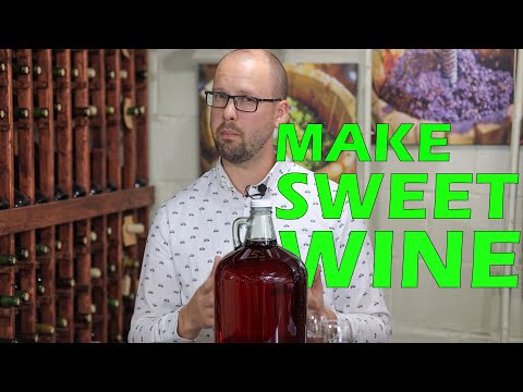 How to Make a SWEET WINE at Home, Without Exploding Bottles