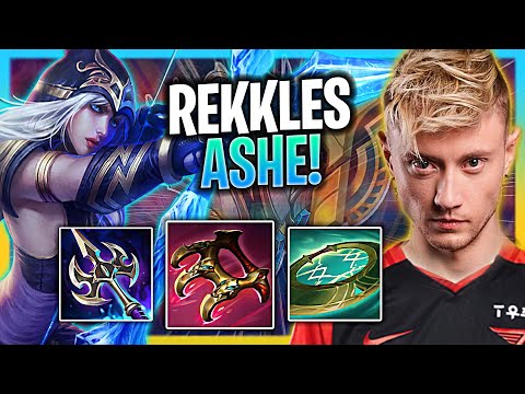 REKKLES IS A GOD WITH ASHE! | T1 Rekkles Plays Ashe Support vs Bard!  Season 2024