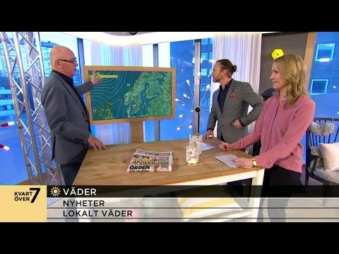 Metereologen om var temperaturen stiger - Nyhetsmorgon (TV4)