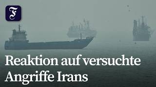 USA zerstören fünf iranische Öltanker