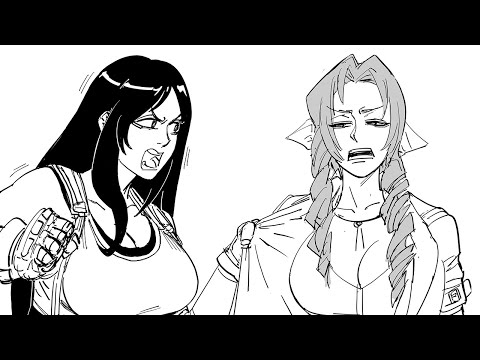 Best FF7 Waifu? | comic by baalbuddy