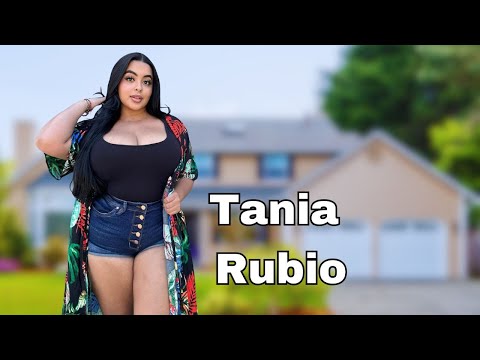 Tania Rubio - Bio, Wiki, Facts, Age, Height, Weight, Measurement, Photos; American plus-size mode