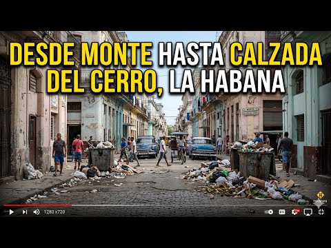 Desde Monte hasta Calzada del Cerro La Habana