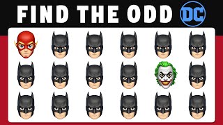 Find The Odd One Out | DC Edition 🤡