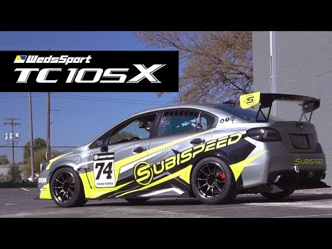 WRX Race Car Gets New Wheels! WedsSport TC105X