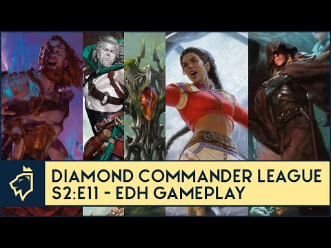 Toralf v Ardenn & Kodama v Sisay v Lazav | S2:E11 | EDH Gameplay in the Diamond Commander League MTG