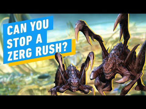 DESTRUCTIVE and ADORABLE -- The Zerg Rush from StarCraft