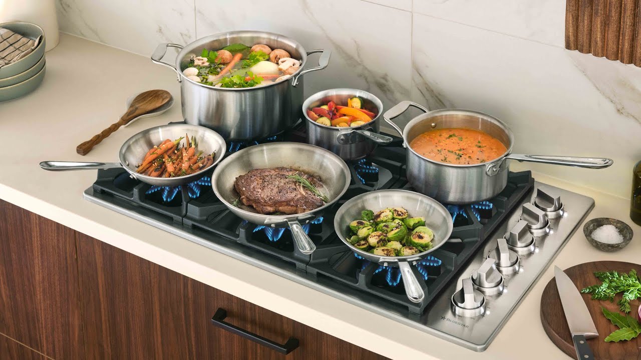 36 in Gas Cooktop | BlueStar Cooktop