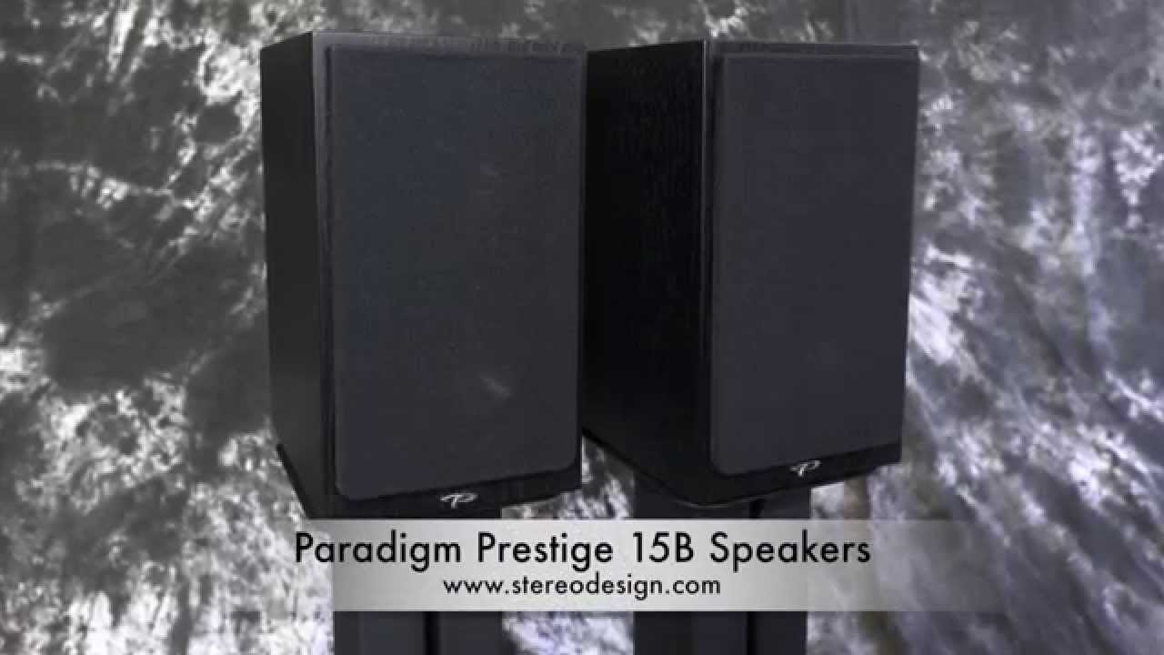 video Loa bookshelf Paradigm Prestige 15B chính hãng 0