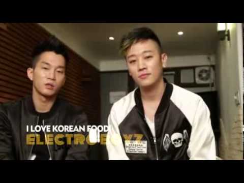 Electroboyz - Interview 'I Love Korea Food'