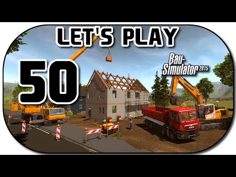 Let's Play Bau-Simulator 2015 Part 50 Flutlichtmasten für das Stadion #2