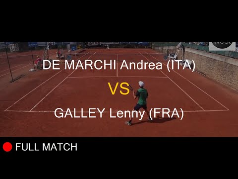 DE MARCHI Andrea (ITA) VS GALLEY Lenny (FRA) - La Balle Mimosa 2021