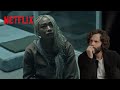Penn Badgley Reacts to the Basement Scene on YOU: Season 4 | YOU | Netflix
