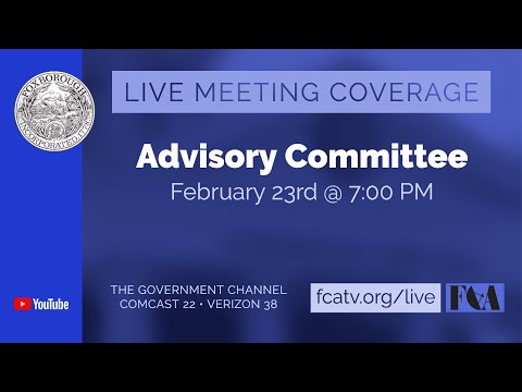 Thumbnail for Advisory Committee 2/23/22