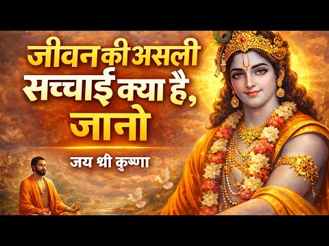 जीवन की असली सच्चाई क्या है। गीताज्ञान । #Krishna Motivational speech #gitagyan#viralvideo