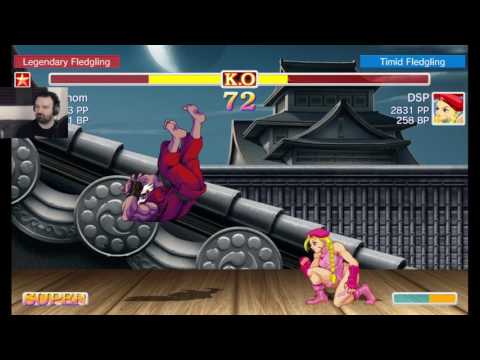 Ultra Street Fighter 2 1st Online MP pt46 - A Bunch of Laggy Crap