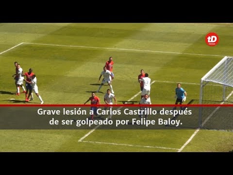 La jugada de la lesión de Carlos Castrillo l Prensa Libre