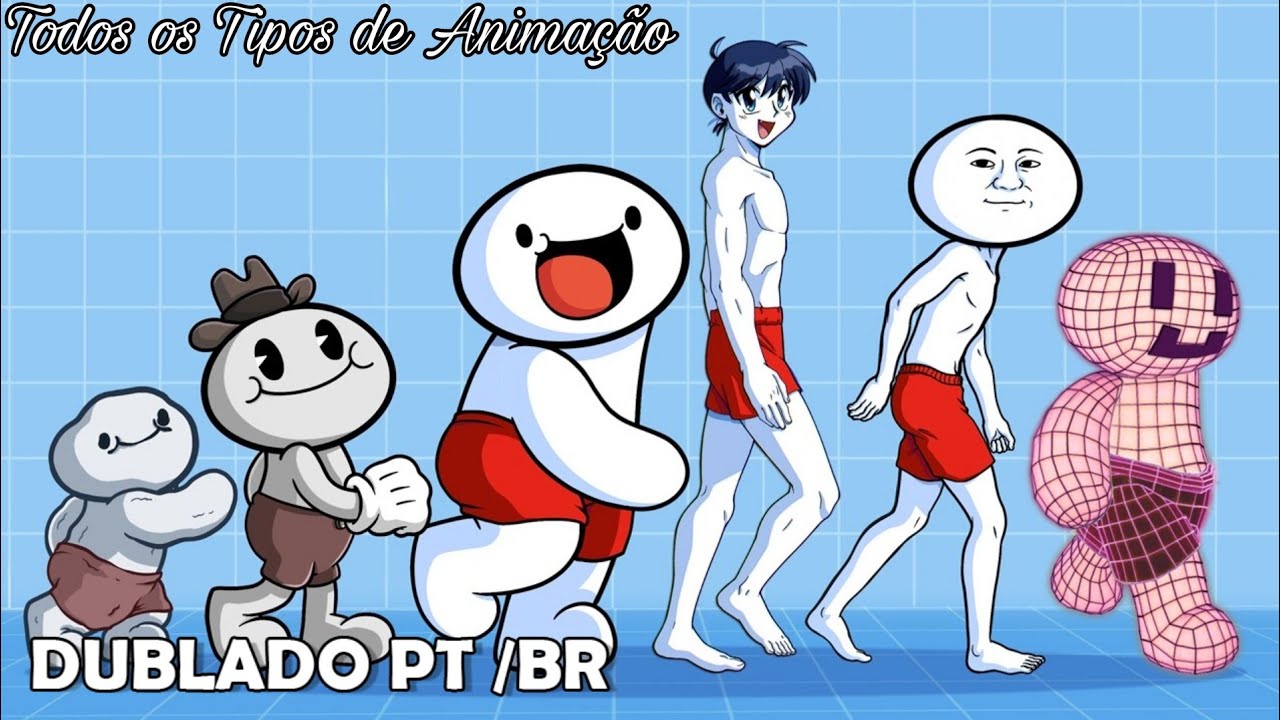 Todos os Tipos de Animação (TheOdd1sOut Dublado PT/BR)