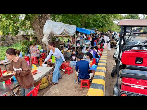 Cheap Breakfast Area - Cambodian Street Food