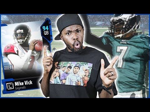 94 OVR LEGEND MICHAEL VICK IS A BEAST!! - Madden 18...
