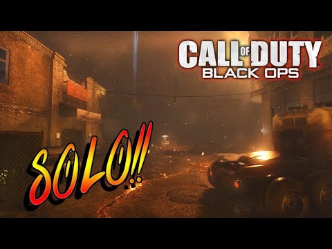 Playing Town BO2 Zombies Solo Survival Strategy BOII Zombies COD Black Ops 2