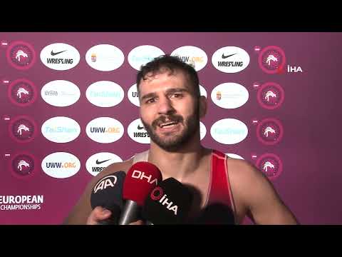 Avrupa Güreş Şampiyonası’nda bronz madalya kazanan Muhammet Akdeniz: "Ülkemize hayırlı olsun"