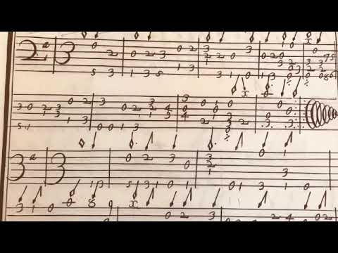 Folia / Giovanni Girolamo Kapsberger (Venecia 1580- Roma 1651)