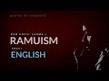 Ramuism About ENGLISH RGV On English