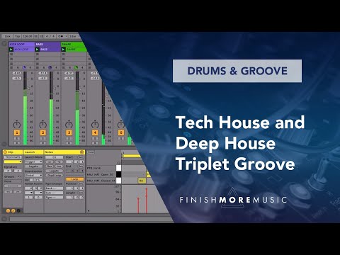 Ableton Drums & Groove Tutorial - Triplet Groove