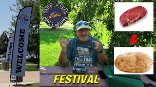 DJI Mini 4 Pro and the Meat & Tater Festival!