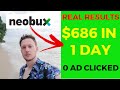 $680 In 1 Day | Make Money With Neobux