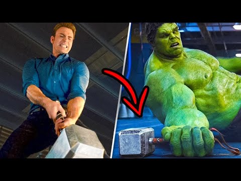 9 SUPER-HÉROS QUI ONT SOULEVÉ LE MARTEAU DE THOR (DeadPool, Hulk, Superman...| Un Regard 9