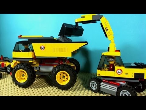 Vidéo LEGO City 4202 : Le camion de la mine