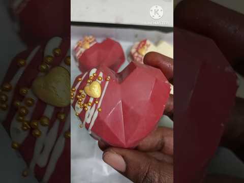 customized heart shape chocolates... contact me  #chocolate #gift #trending