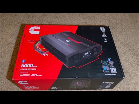 Cummins 5000W Power Inverter Unboxing, Review, & Test! #cummins #cumminsnation #inverter #power