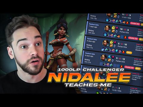 This x10 Season EUW Challenger Teaches Me High Tempo Nidalee Jungling ft. @KireiLoL
