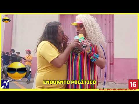 Tv Educativa Vinícius FM entrevista Mona Laisa Drag Performance e Vereador de Lins S.P Votado como Ailto Gomes