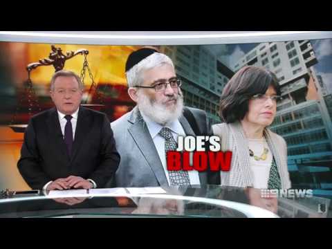 Nine News. Pharisee Joseph Gutnick's Israeli Allegiance, Not Australia.